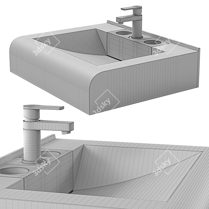 Stella Polar Korini Sink Model 3D model image 3