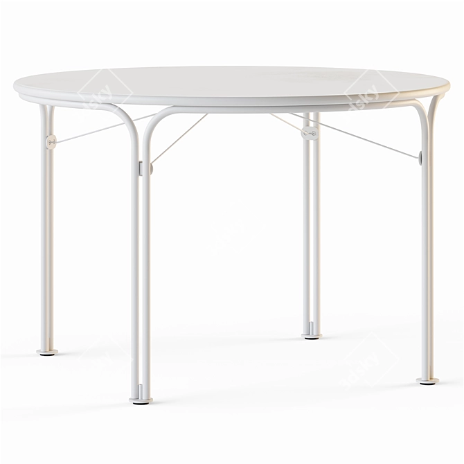 Modern Thorvald Dining Table Ensemble 3D model image 2