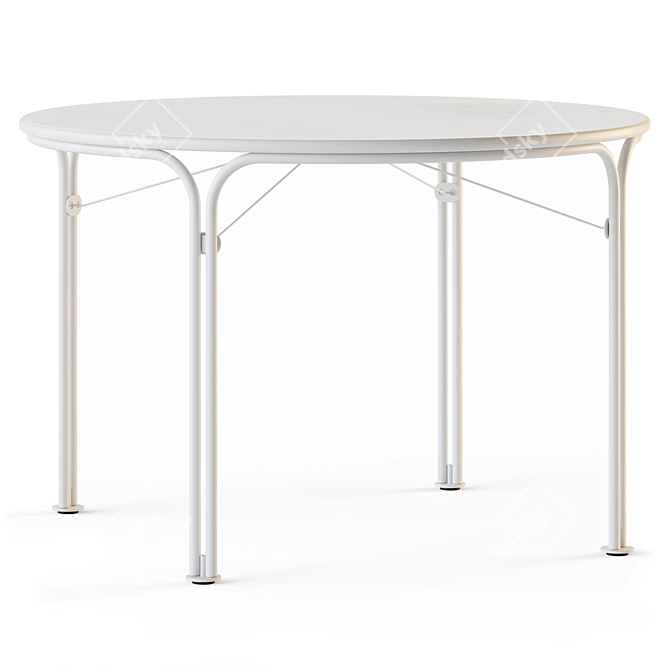 Modern Thorvald Dining Table Ensemble 3D model image 7