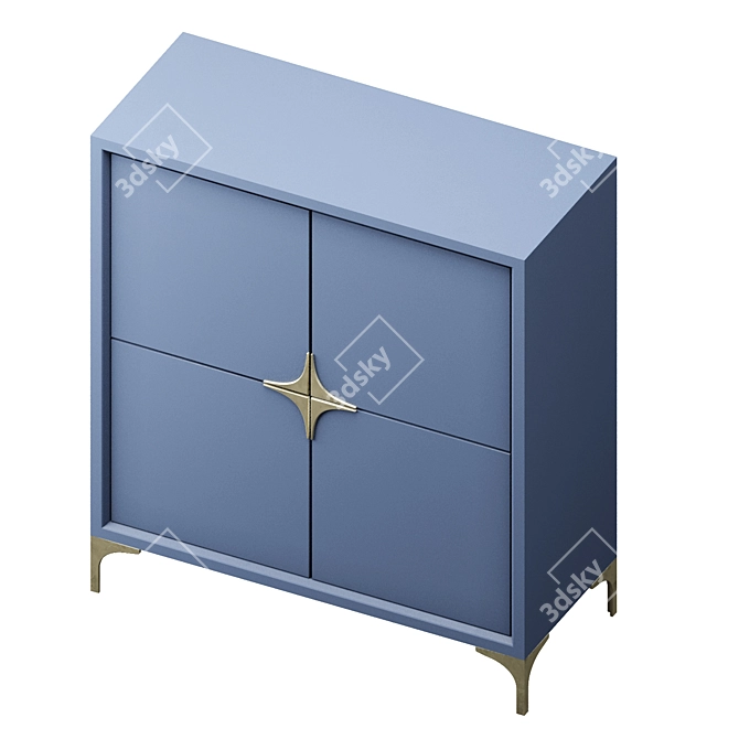 Liberti Cabinet by Cazarina 3D model image 2