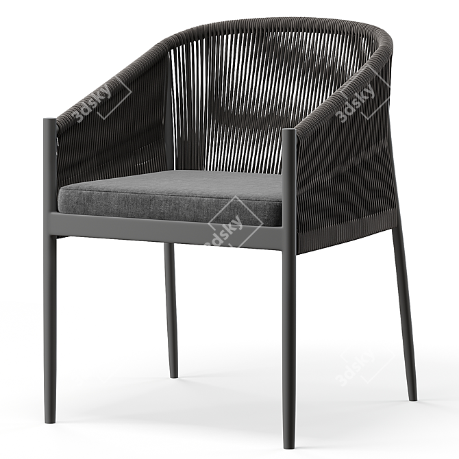 Modern Catalina Dining Chair, 2014 3D model image 2