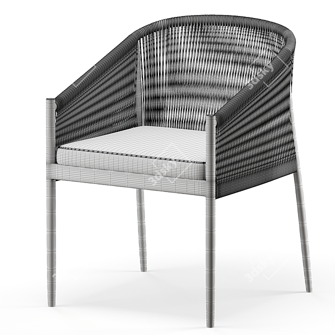 Modern Catalina Dining Chair, 2014 3D model image 5