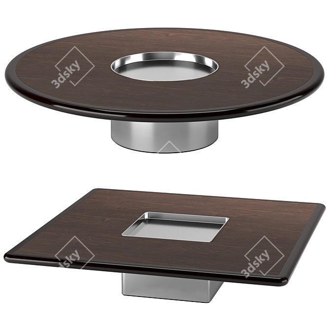 Elegant Helene Coffee Table 3D model image 1