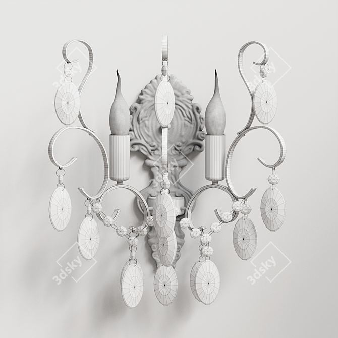  ST Luce Orecchini Wall Sconce 3D model image 3