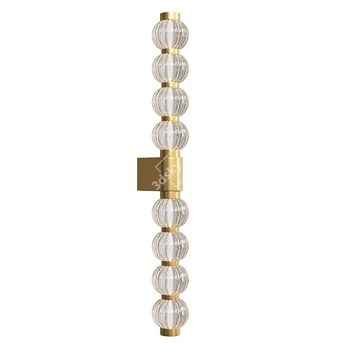 Elegant Amulet Wall Lamp 3D model image 5