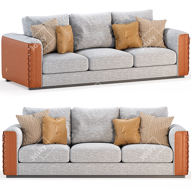 Formitalia Clarissa Sofa Set 3D model image 1