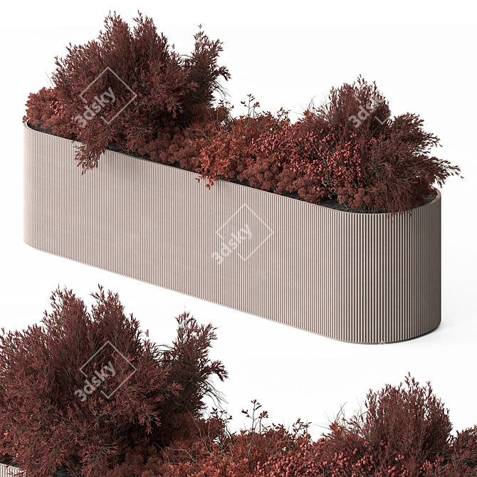 Greenery Delight - Plant Box 3D model image 1