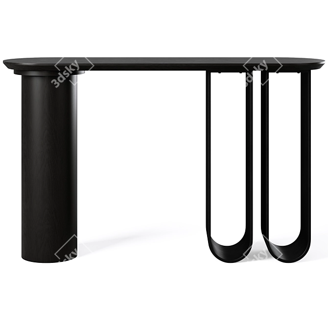 Indiana Console Table by Interior Secrets 3D model image 2