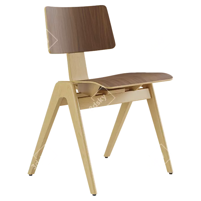 Modern Designer Daystak Chair Eco-Friendly 3D model image 3