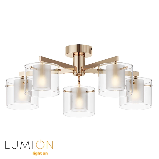 Contemporary Ceiling Light Lumion 6587 3D model image 1