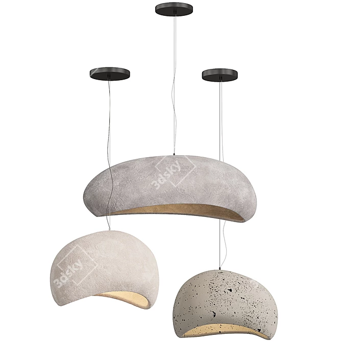 Cloud Pendant Lights Set, 2015 3D model image 4