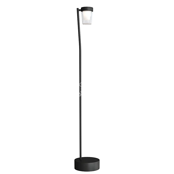 Elegant LED Bollard Light Sinia 3D model image 3