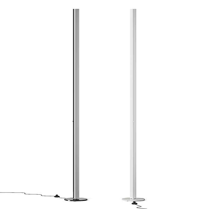 Sleek Ypsilon Floor Lamp 3D model image 4