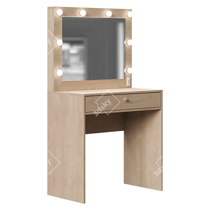 Alicant Vanity Table Set by Divan.ru 3D model image 2