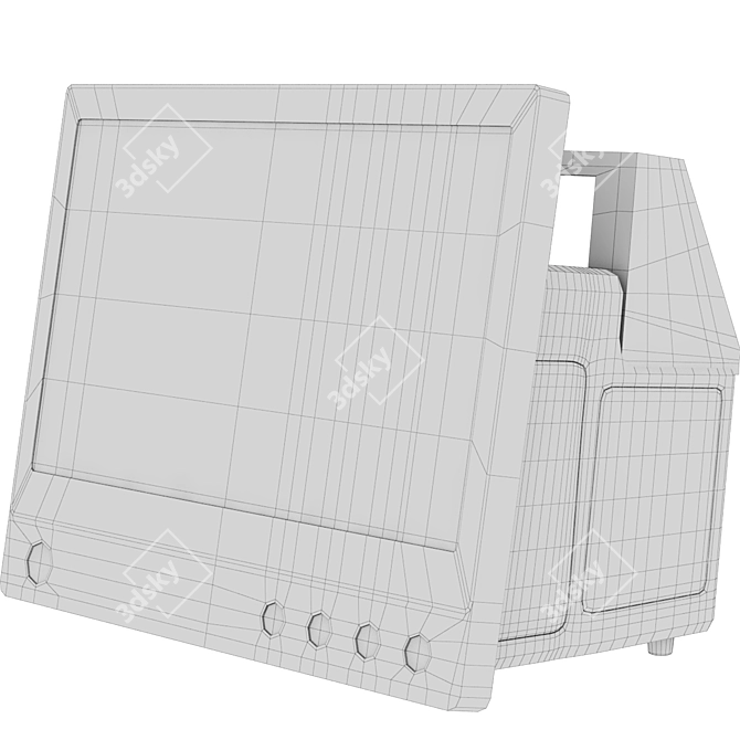 Advanced AIView V10 Monitor 3D model image 4