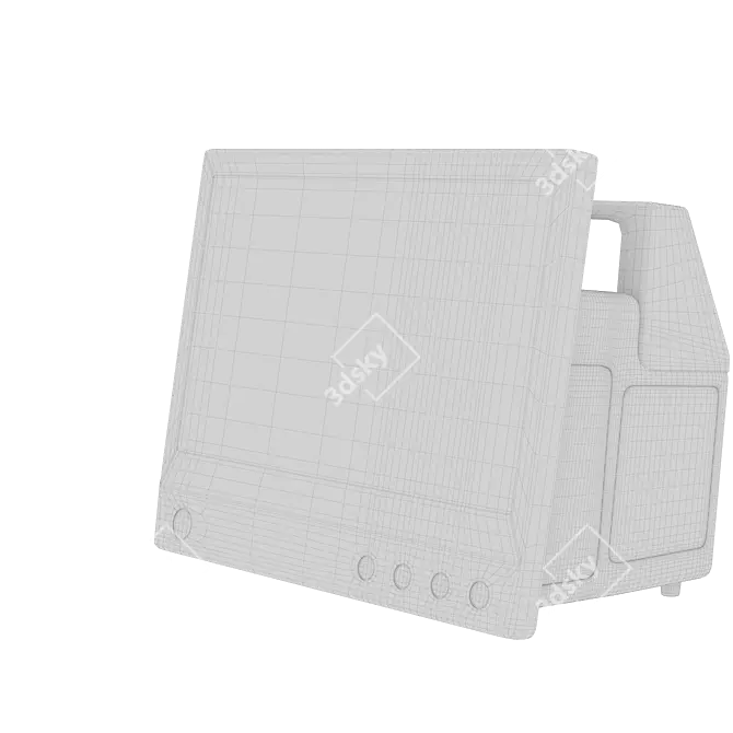 Advanced AIView V10 Monitor 3D model image 5