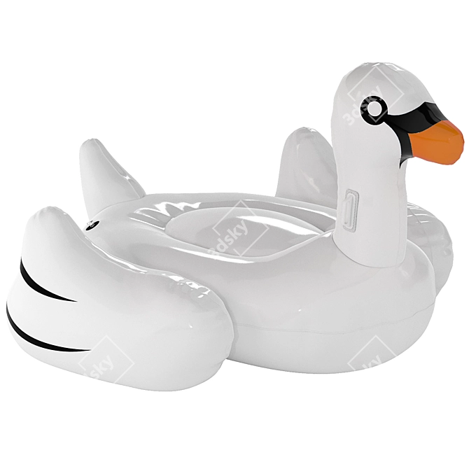 Swimline Giant Swan Pool Float 3D model image 1