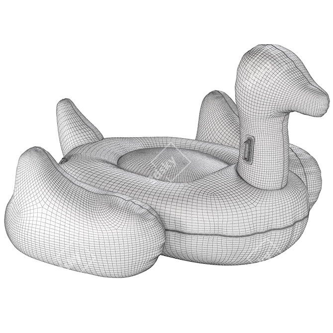 Swimline Giant Swan Pool Float 3D model image 4