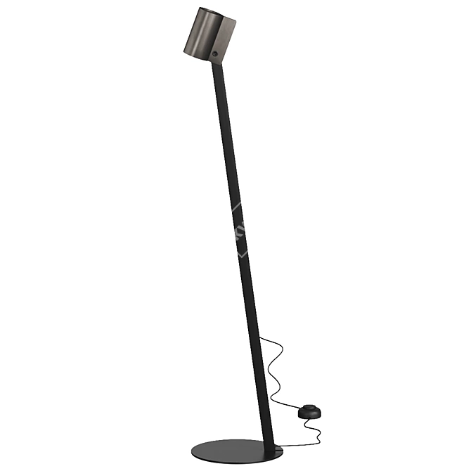 Modern Interior Design Floor Lamp 3D model image 2