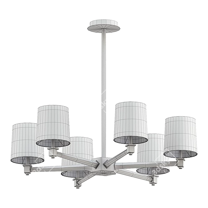 Modern Chandelier STAVRA 3D model image 2