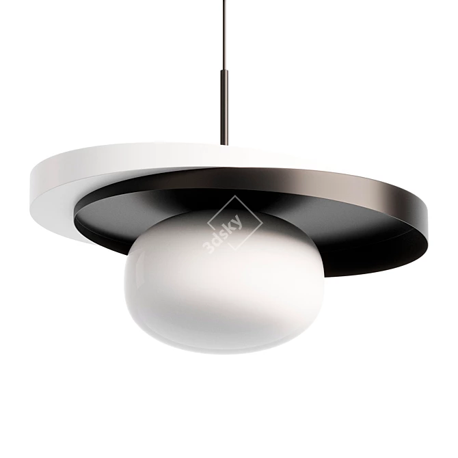 Elegant Pendant VEMMA Light 3D model image 1