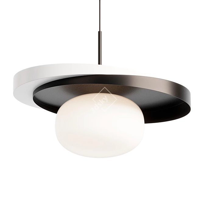 Elegant Pendant VEMMA Light 3D model image 2