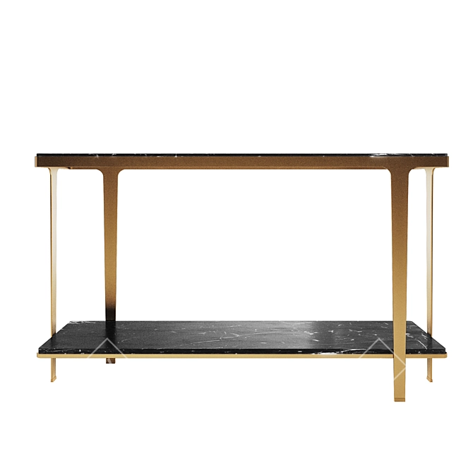 Gennaro Console Table Rouge 3D model image 2