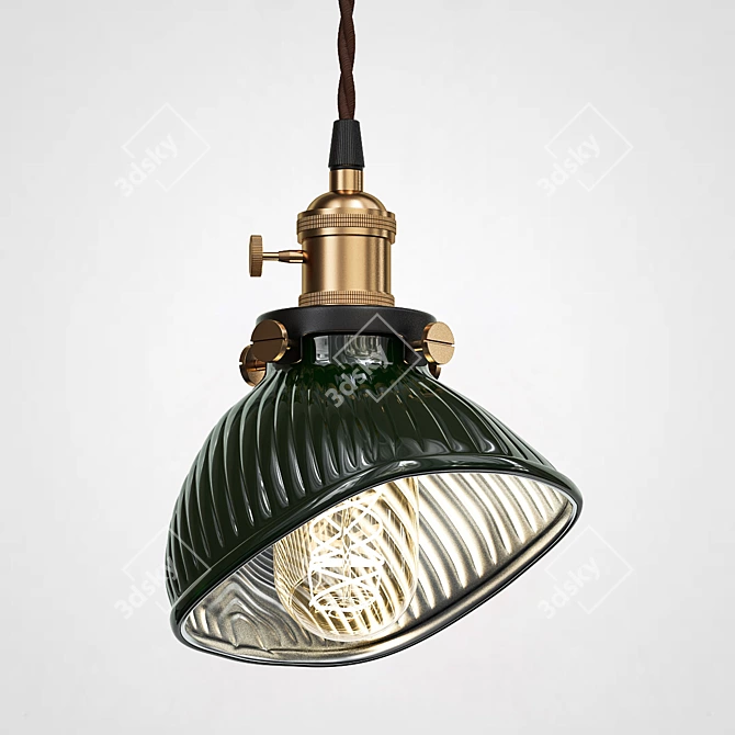 ImperiumLoft Sea Shell Pendant Light 3D model image 2