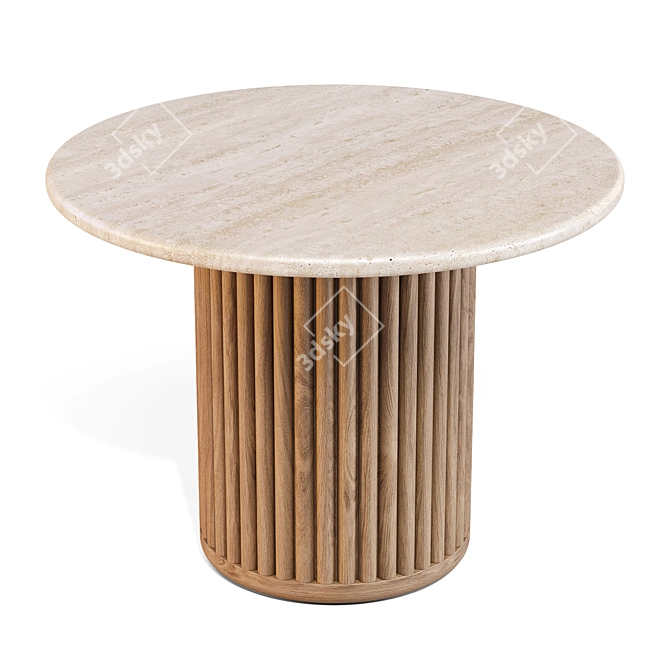 Tribu Otto Coffee Side Tables 3D model image 2