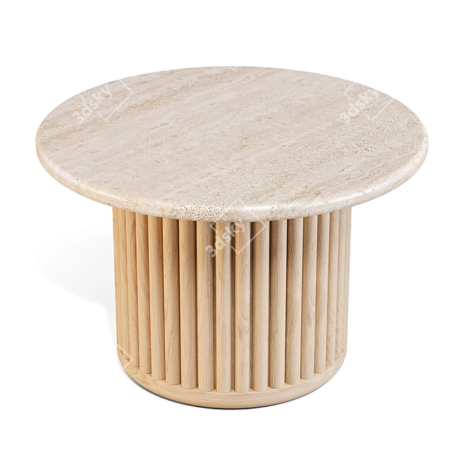 Tribu Otto Coffee Side Tables 3D model image 3