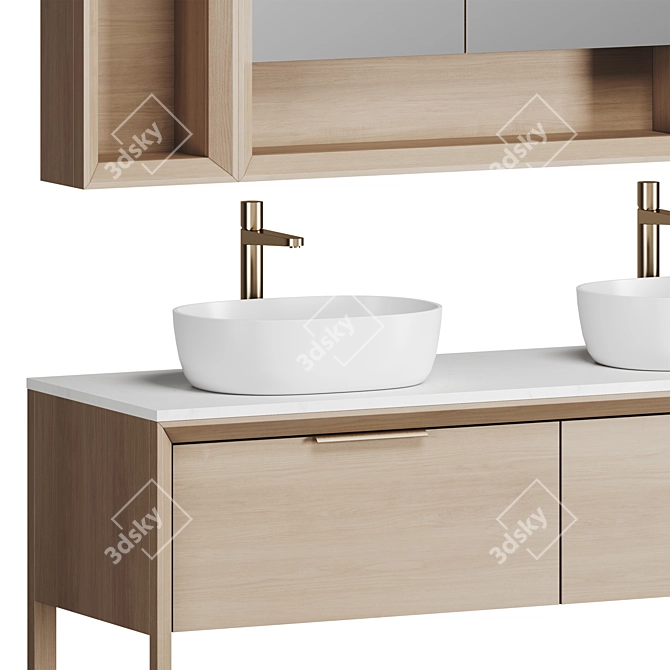 Dantone Home Dive Bathroom Furniture 3D model image 3