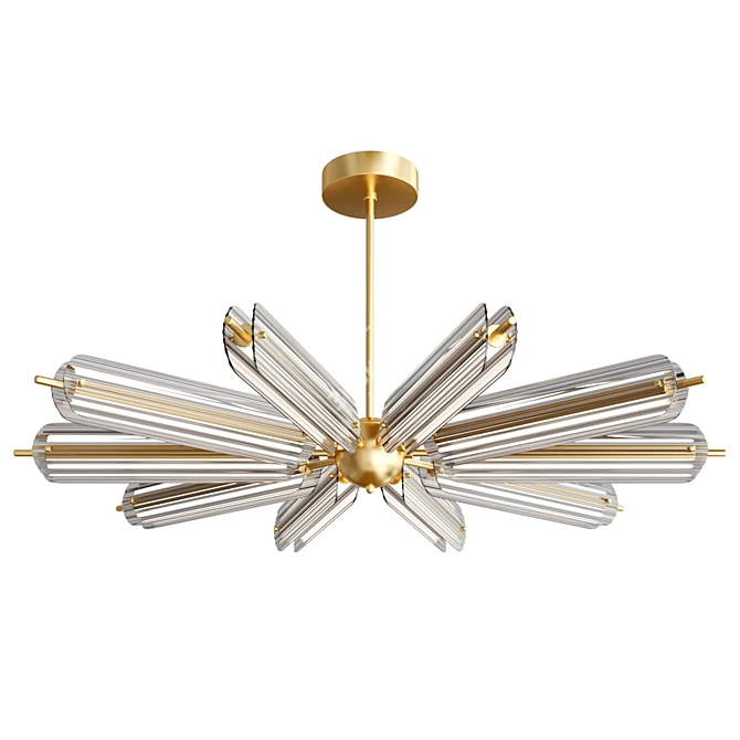 Modern SPUTNIK Chandelier Collection 3D model image 1