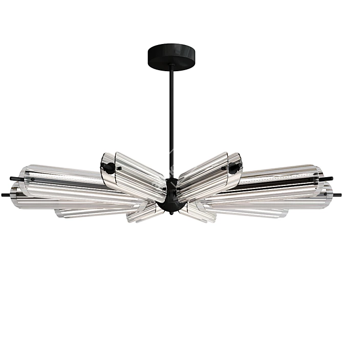 Modern SPUTNIK Chandelier Collection 3D model image 3