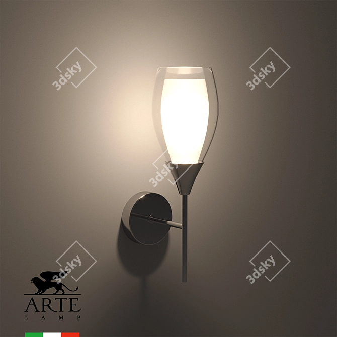 Barry Wall Sconce by Arte Lamp 3D model image 2