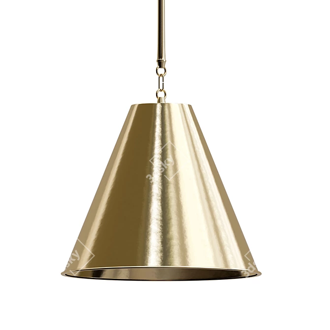 VCS Pendant Light Fixture 3D model image 2