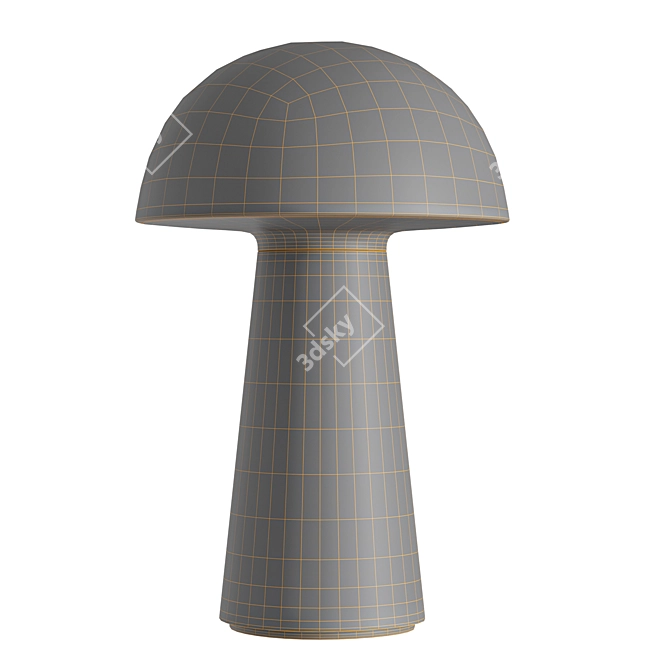 Minimalist LED Table Lamp 3D model image 7