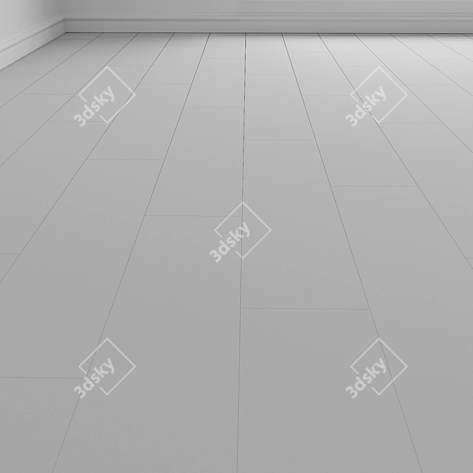 Modular Carpet Floor Tile 3D model image 4