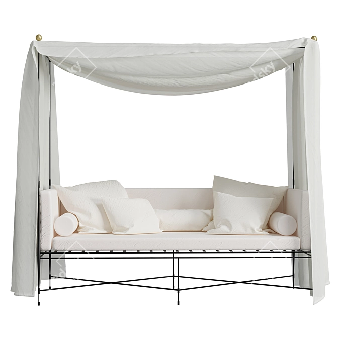 Amalfi Dream Daybed Gazebo 3D model image 2