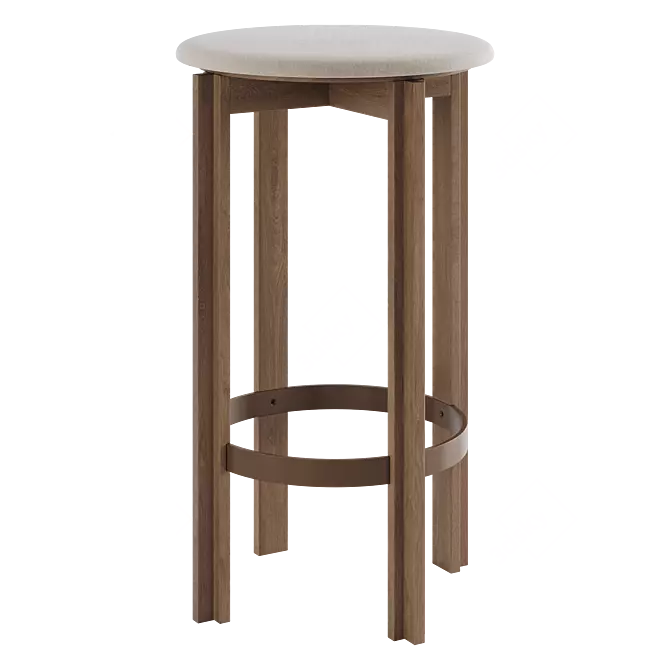 Modern Principal Bar Stool Design 3D model image 3