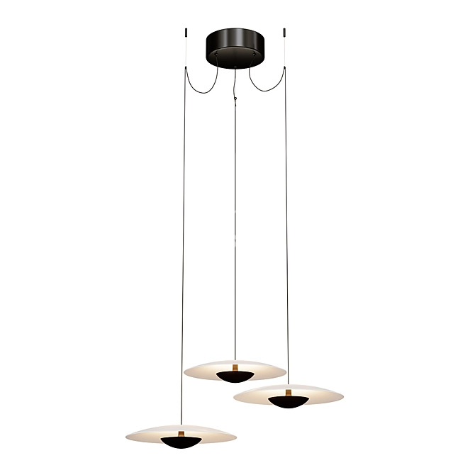 Elegant Marset Led Pendant Lamp 3D model image 2