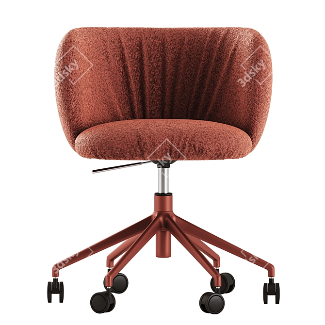 Modern Mys DP TS Chair 3D model image 2