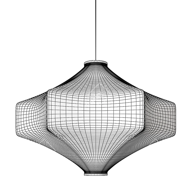 Sorio Circular Pendant Light 3D model image 5