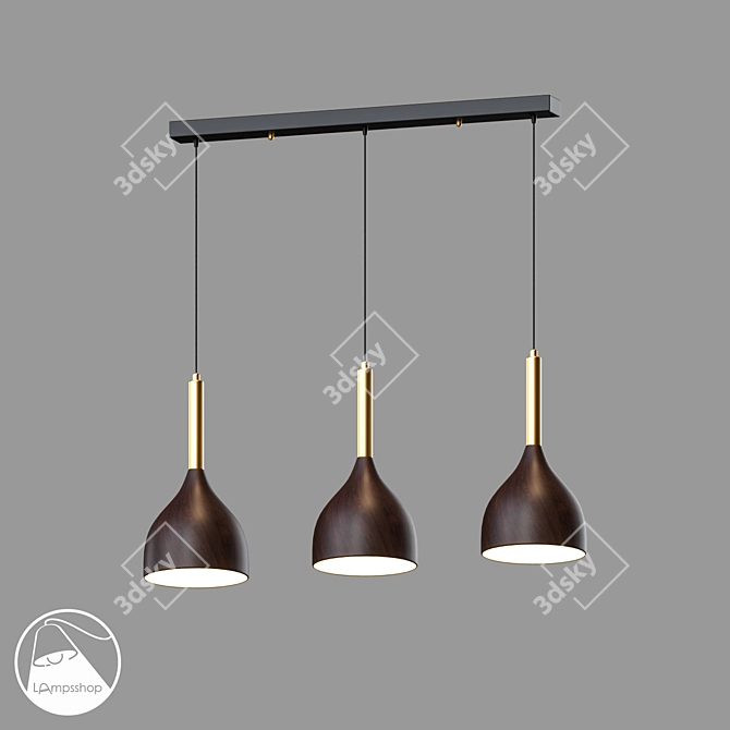 Elegant Chandelier for Modern Interiors 3D model image 3