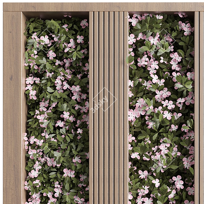  Green Wall Vol 33 3D Model 3D model image 3