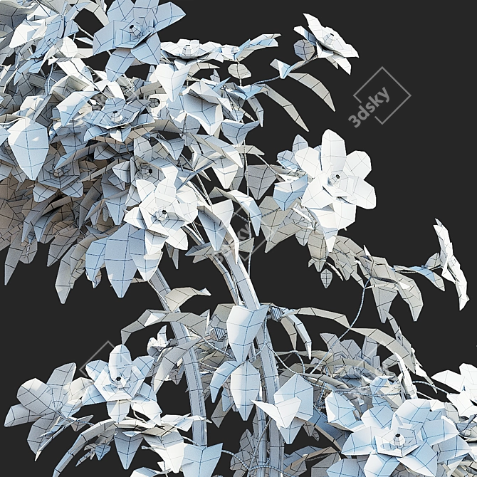 Clematis Plant Support Set 3D model image 5