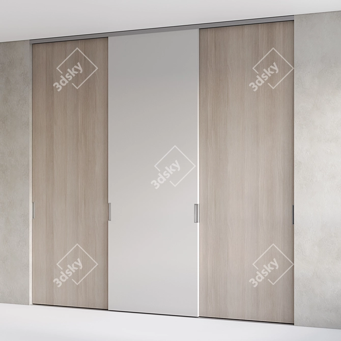 Modern Shift Wardrobe Mr.Doors 3D model image 2