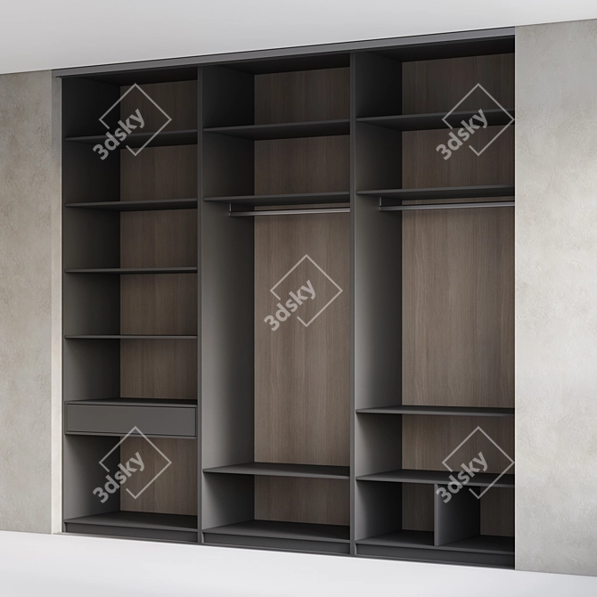 Modern Shift Wardrobe Mr.Doors 3D model image 3