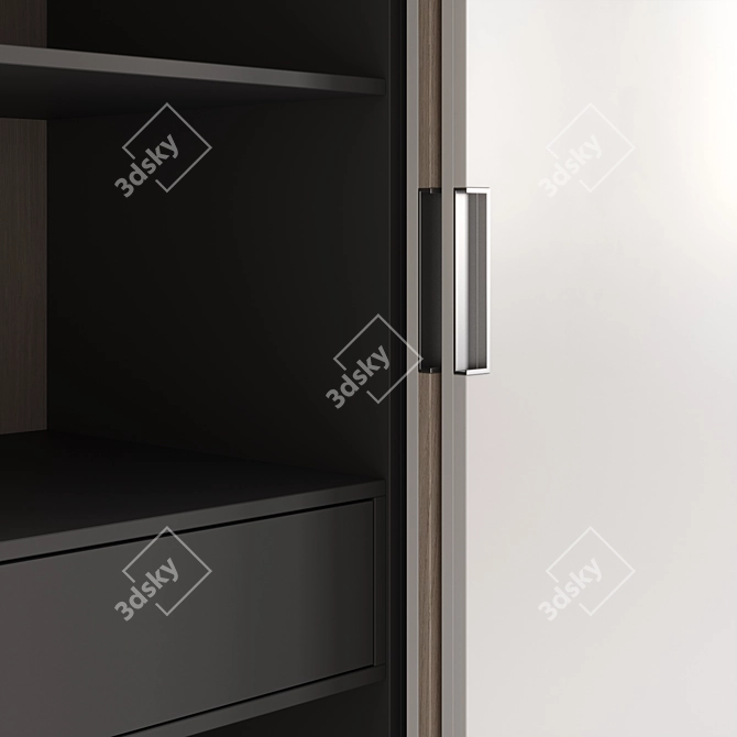 Modern Shift Wardrobe Mr.Doors 3D model image 5