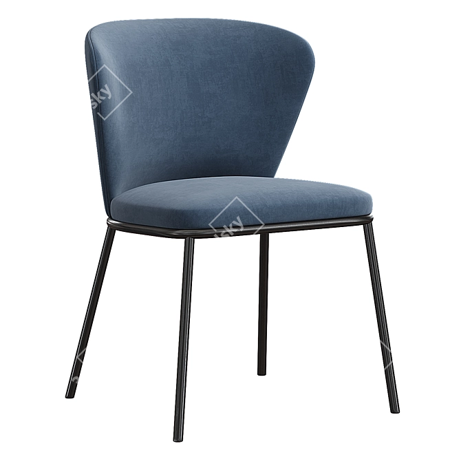 Modern Ciselia Chair Design 3D model image 3