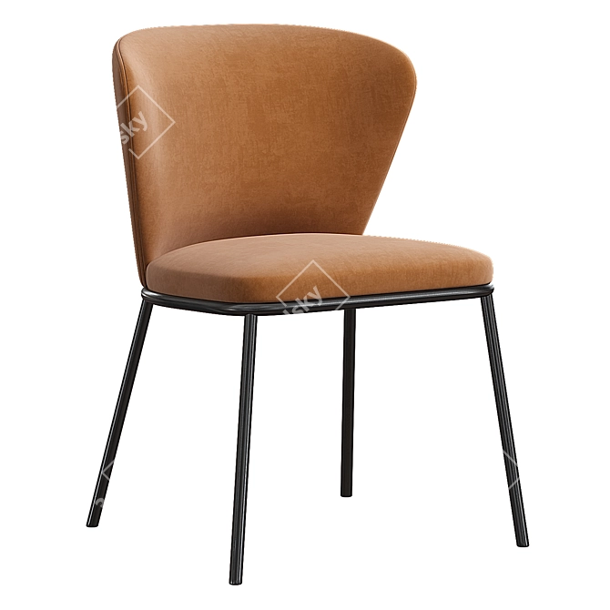 Modern Ciselia Chair Design 3D model image 4